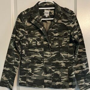 Kensie Camouflage Utility Jacket